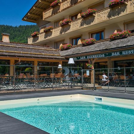 Hotel-Chalet Les Ecureuils Restaurant, Piscine, Garage Le Grand-Bornand Exteriér fotografie