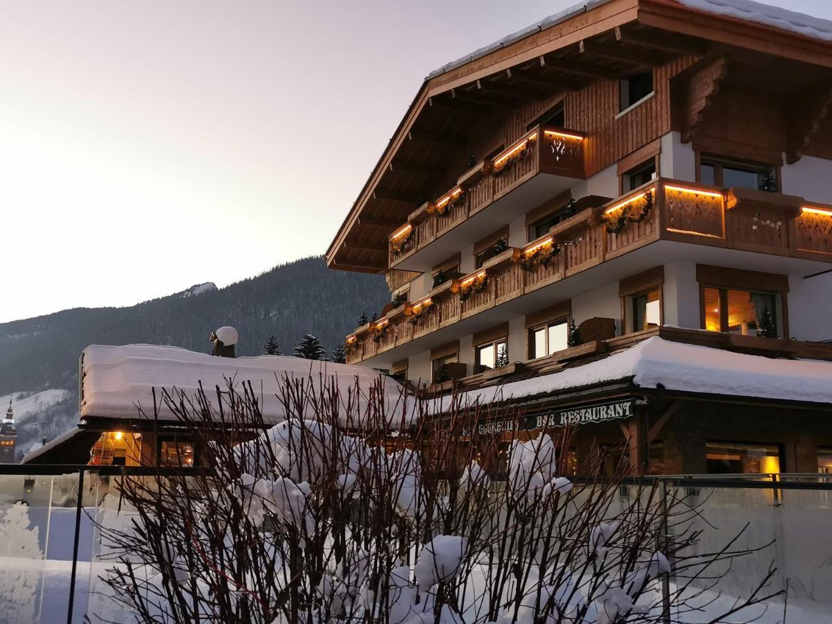 Hotel-Chalet Les Ecureuils Restaurant, Piscine, Garage Le Grand-Bornand Exteriér fotografie