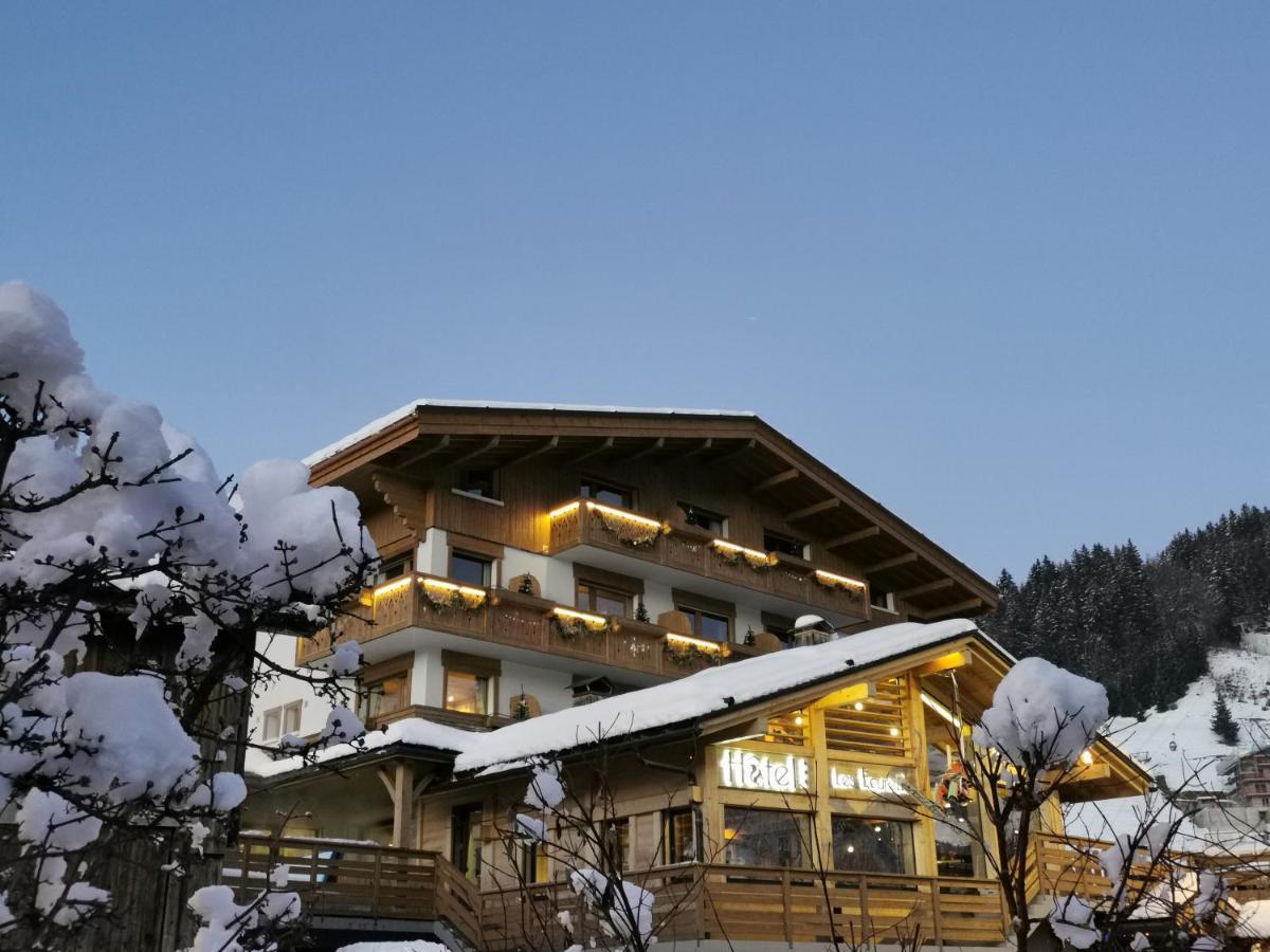 Hotel-Chalet Les Ecureuils Restaurant, Piscine, Garage Le Grand-Bornand Exteriér fotografie