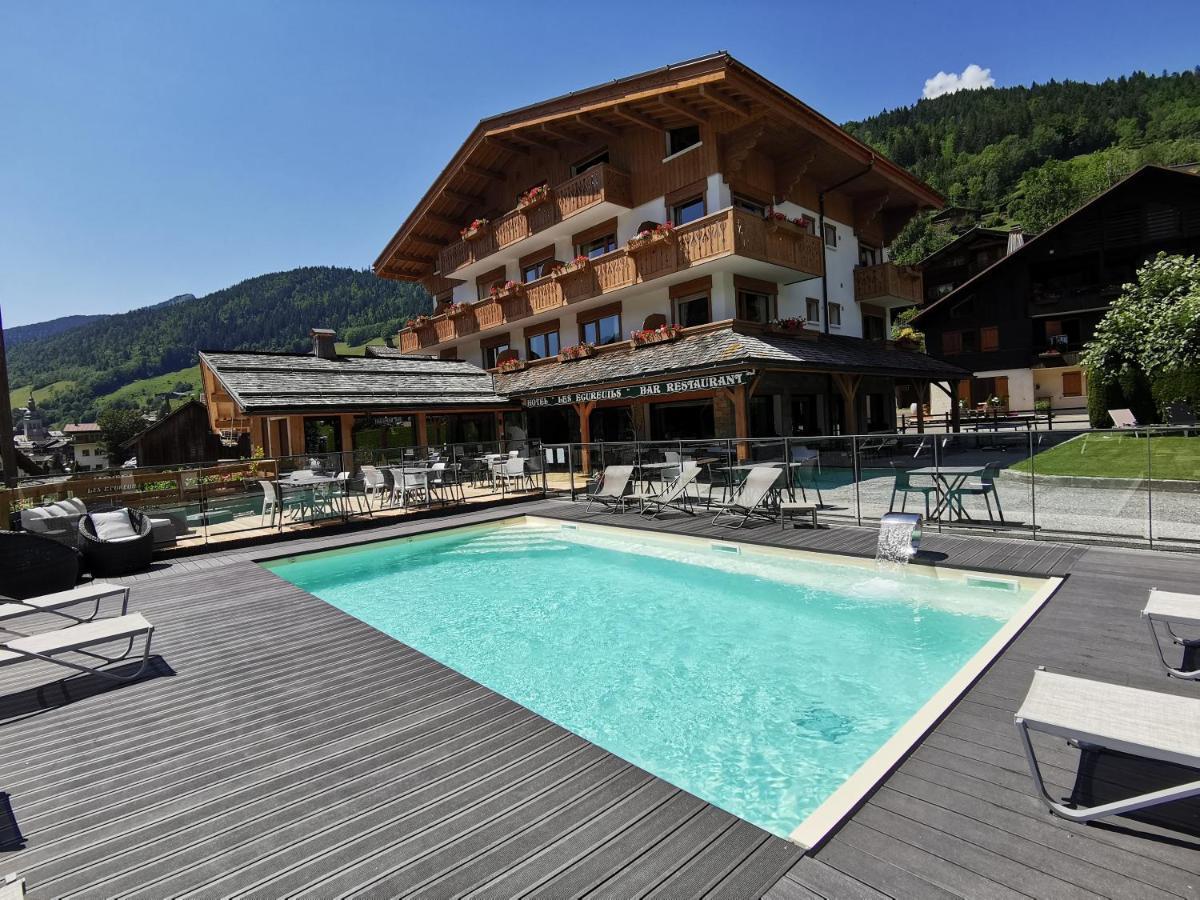 Hotel-Chalet Les Ecureuils Restaurant, Piscine, Garage Le Grand-Bornand Exteriér fotografie