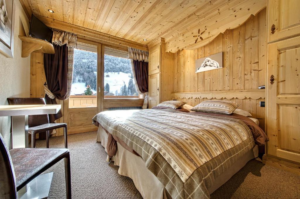 Hotel-Chalet Les Ecureuils Restaurant, Piscine, Garage Le Grand-Bornand Pokoj fotografie