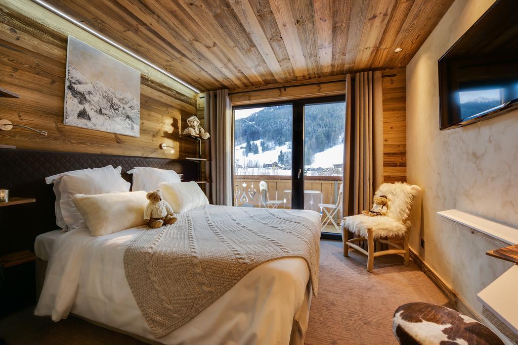 Hotel-Chalet Les Ecureuils Restaurant, Piscine, Garage Le Grand-Bornand Exteriér fotografie