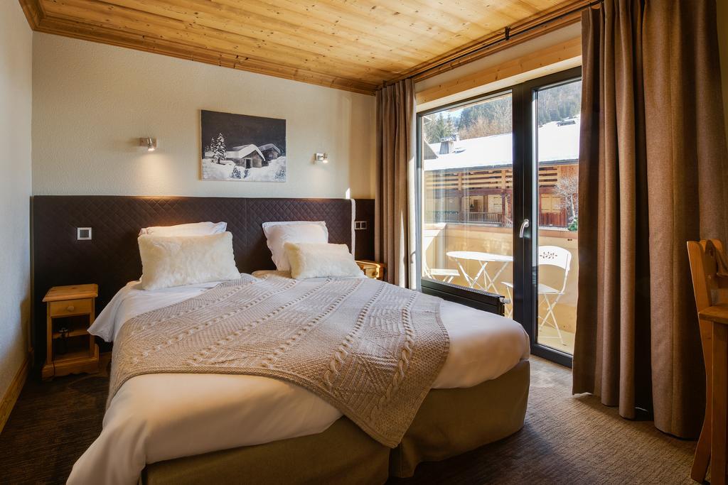 Hotel-Chalet Les Ecureuils Restaurant, Piscine, Garage Le Grand-Bornand Exteriér fotografie